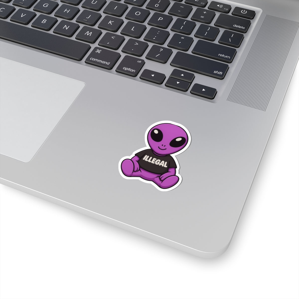 Purple Alien Sticker!!!!