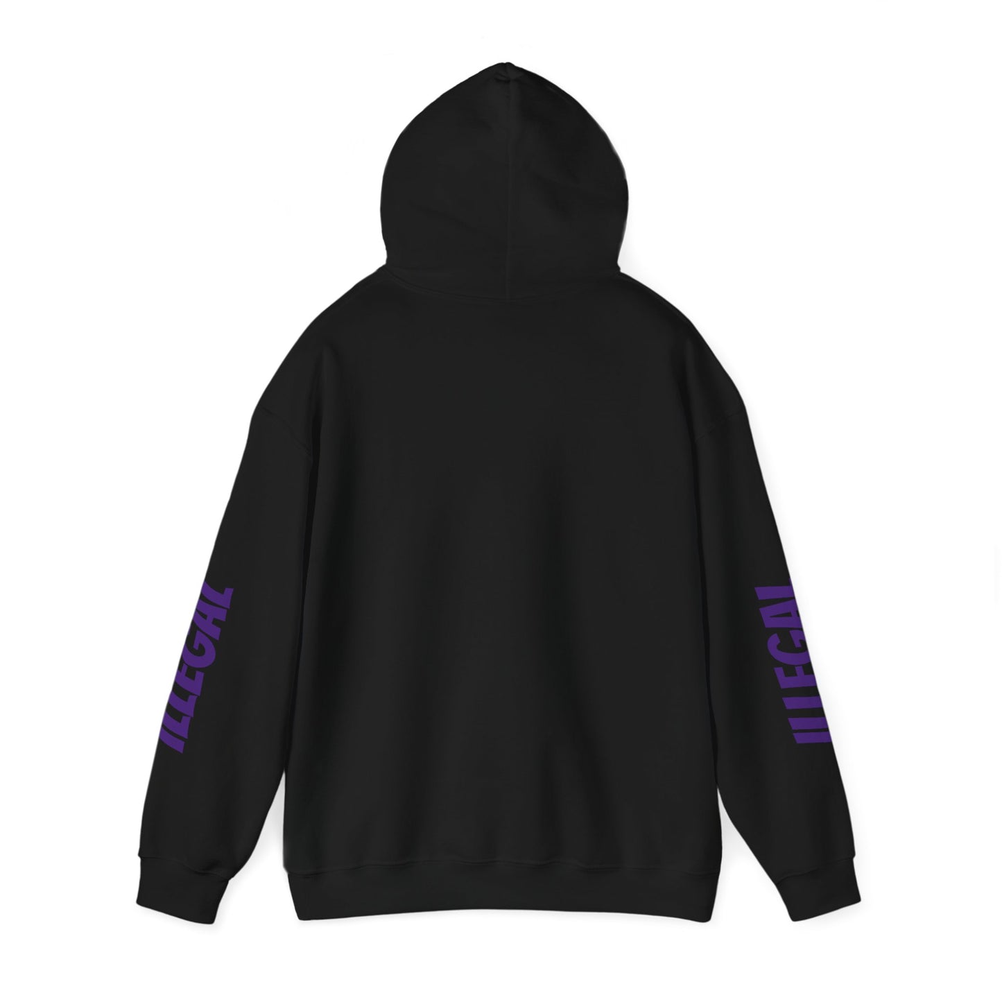 The Coolest Purple Alien Print Hoodie Ever!!!!!